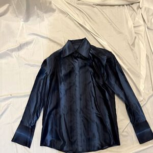 Gucci Dark Navy Men's Dress Shirt